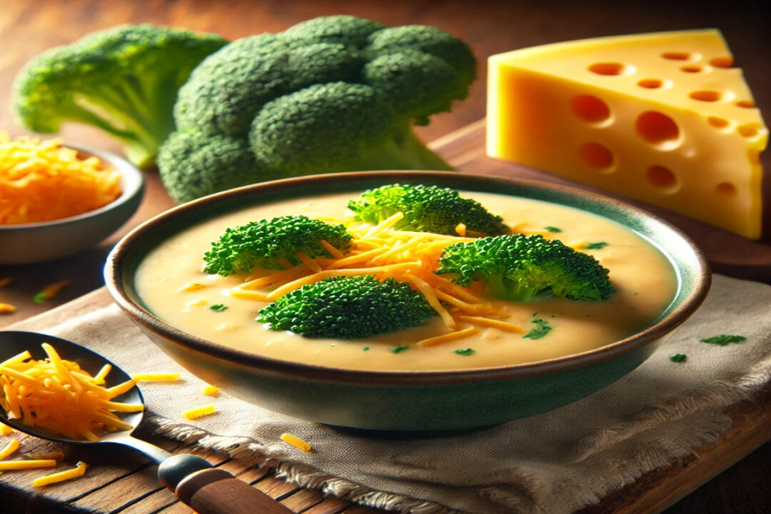 Healthified Broccoli Cheddar Soup