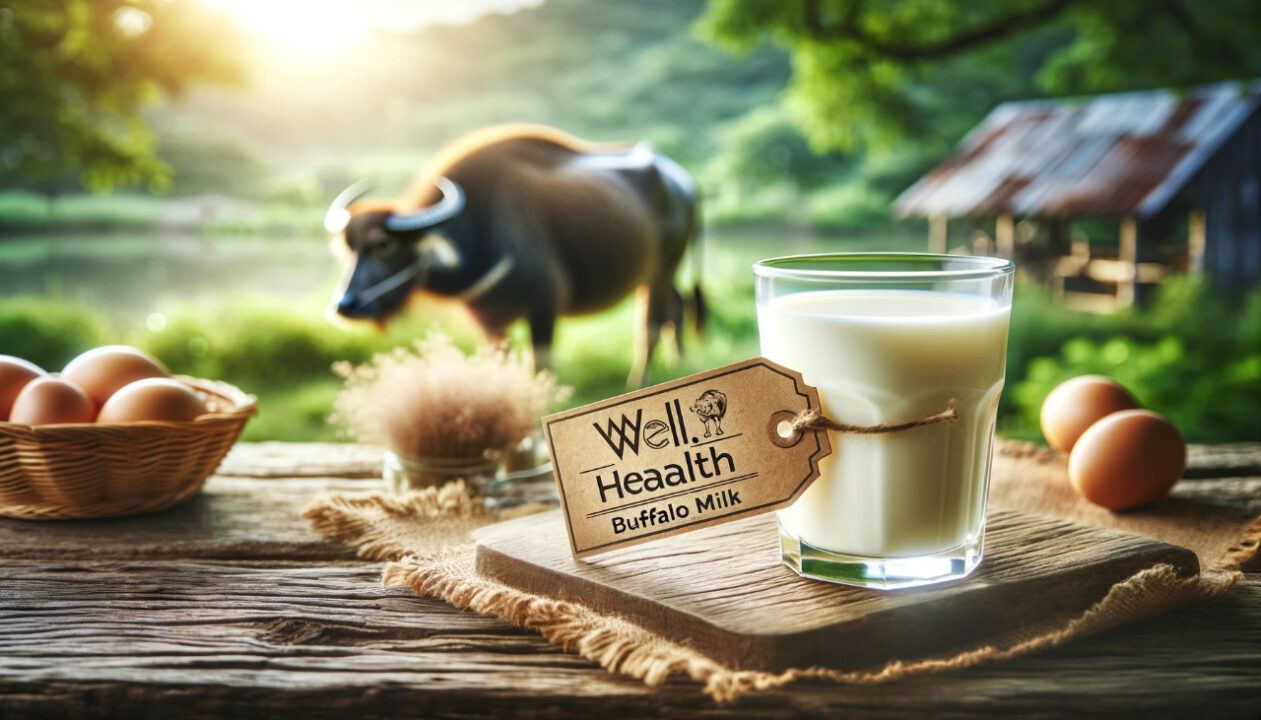 Wellhealthorganic Buffalo Milk Tag