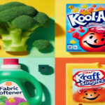 broccoli fabric softener kool-aid kraft singles