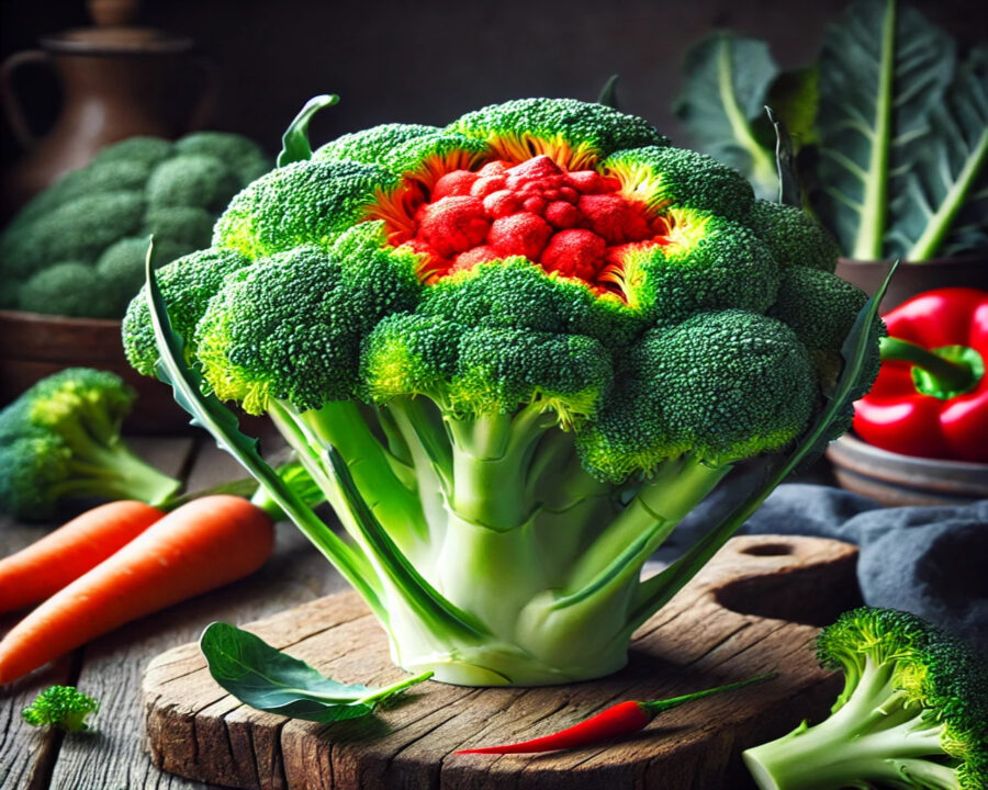 broccoli variant with a horseradish-in kick